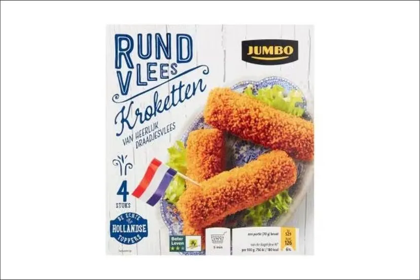 veiligheidswaarschuwing jumbo rundvleeskroketten