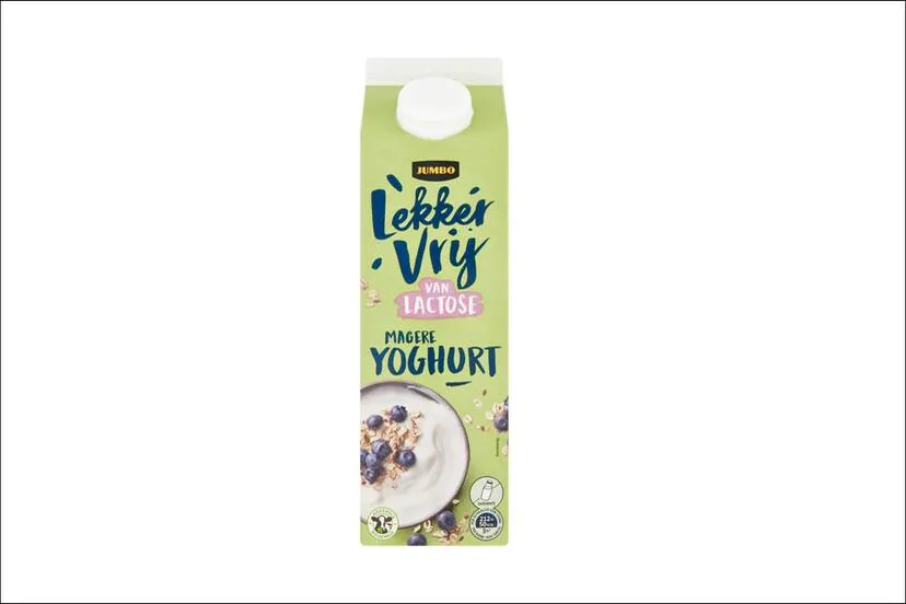 veiligheidswaarschuwing lactosevrije yoghurt jumbo