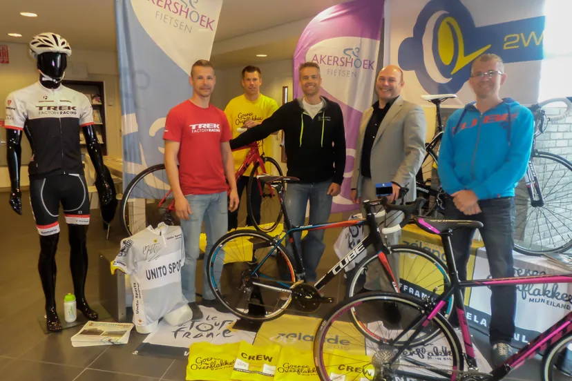 wielerstand gemeentehuis