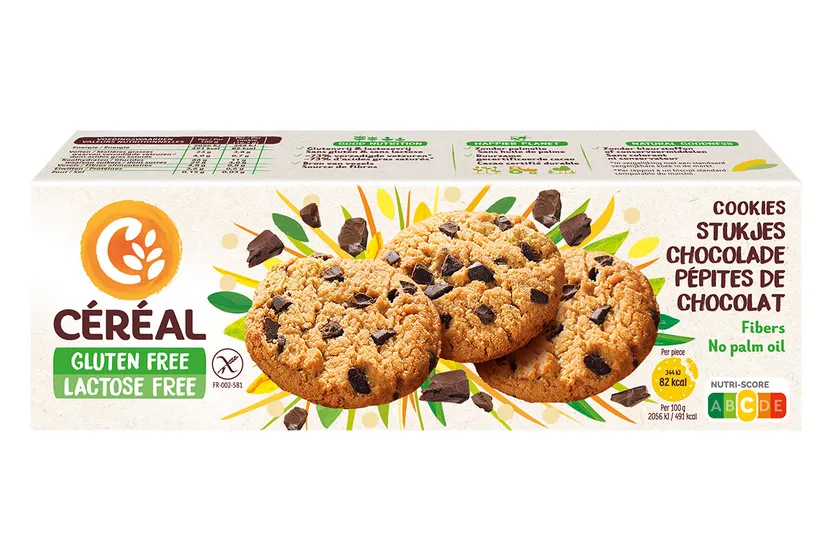 cereal koekjes met stukjes chocolade glutenvrij 1