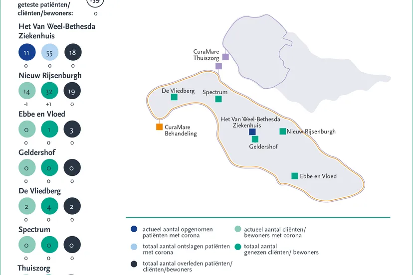 curamare corona kaart 23 april