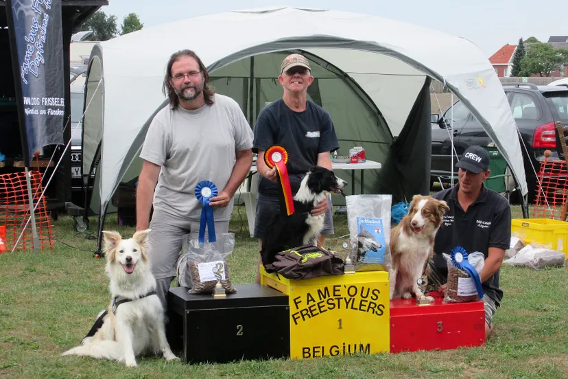 dogdartbee belgisch kampioenschap2018 uitreiking1