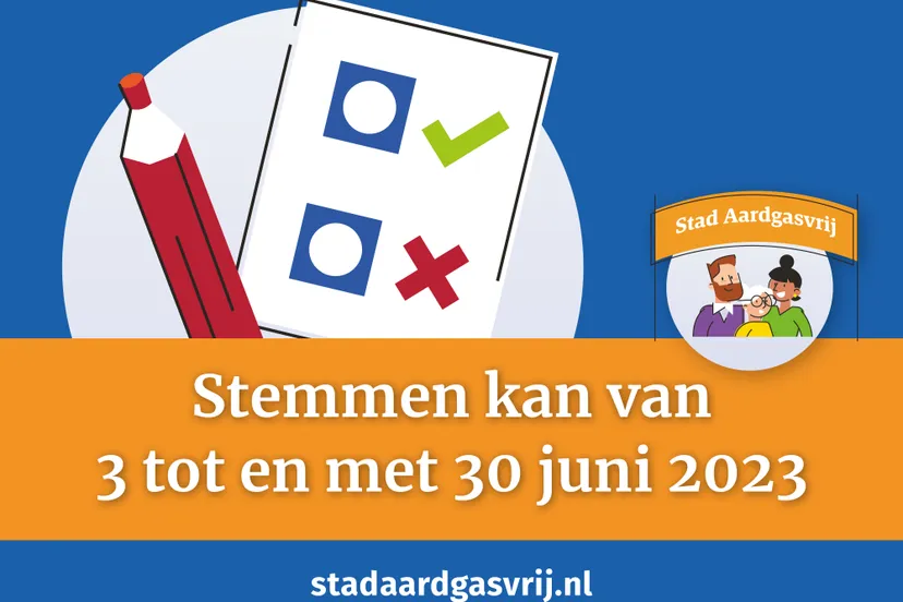 draagvlakmeting stad aardgasvrij