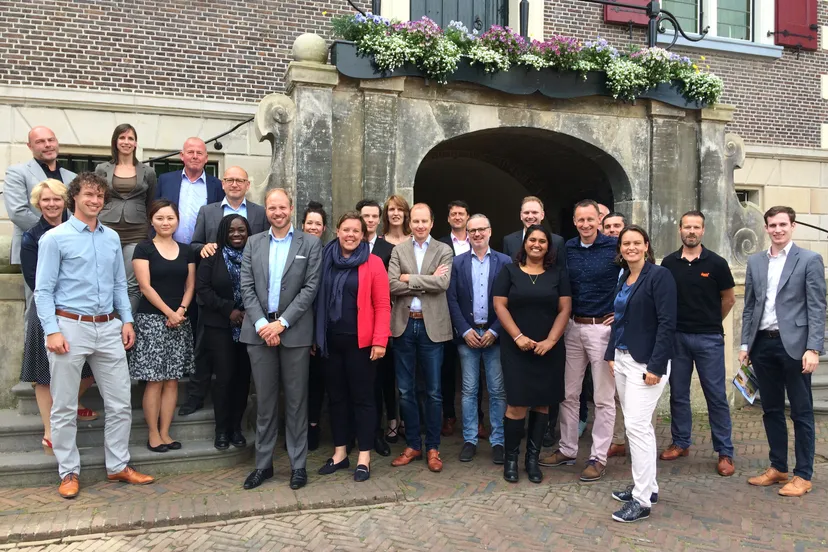 foto bezoek rdam partners