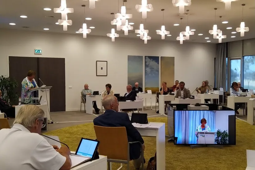 gemeenteraadsvergadering rondeel