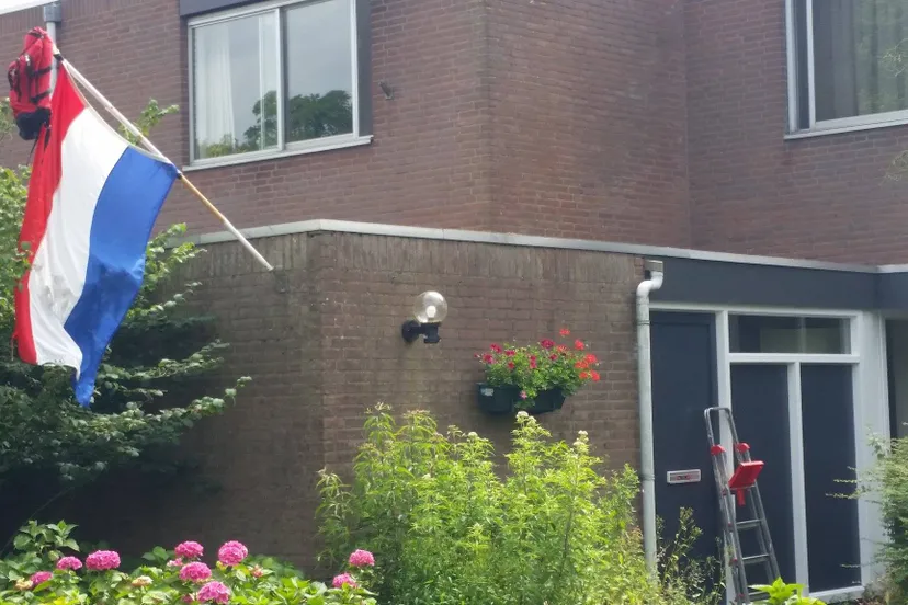 geslaagd vlag schooltas