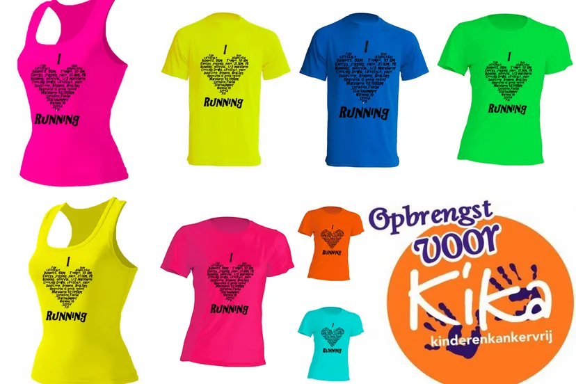 hardloopshirts kika goeree overflakkee