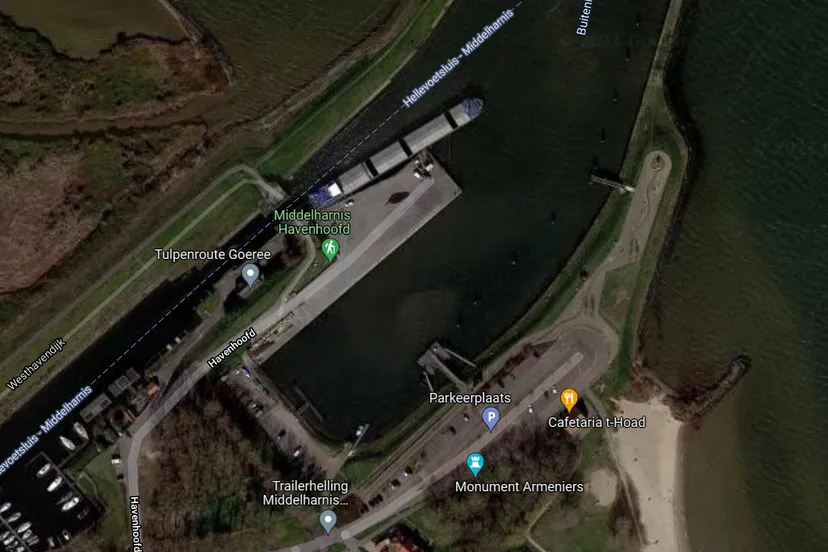 havenhoofd middelharnis