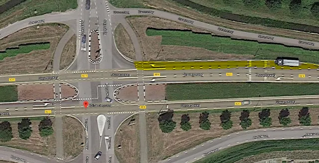 invoegstrook sommelsdijk