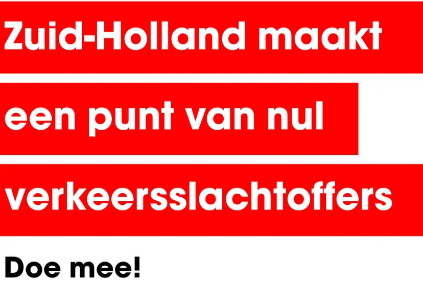 maak een punt van 0 verkeersslachtoffers