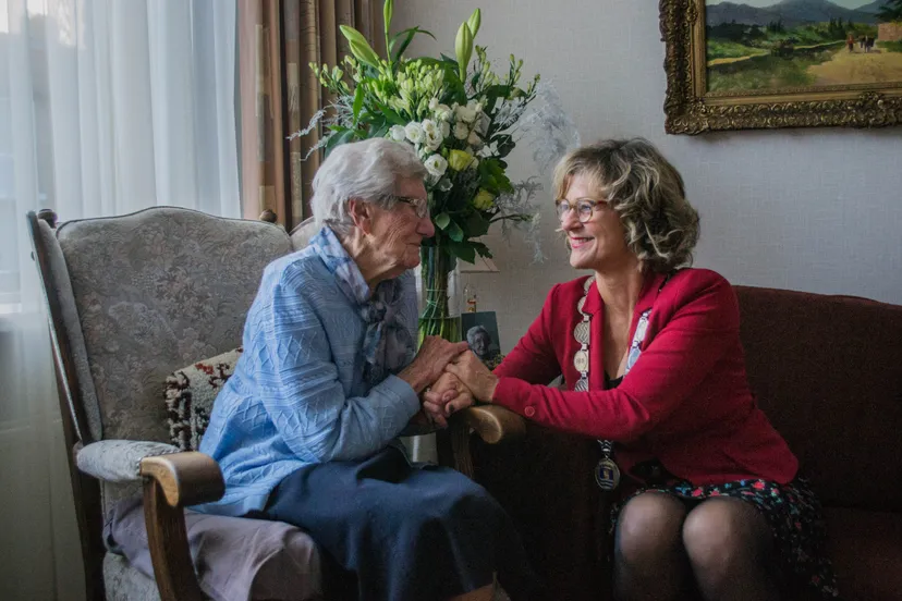 mevrouw buurman 100 jaar 2