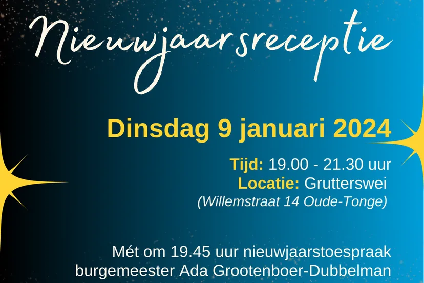 nieuwjaarsreceptie 2024