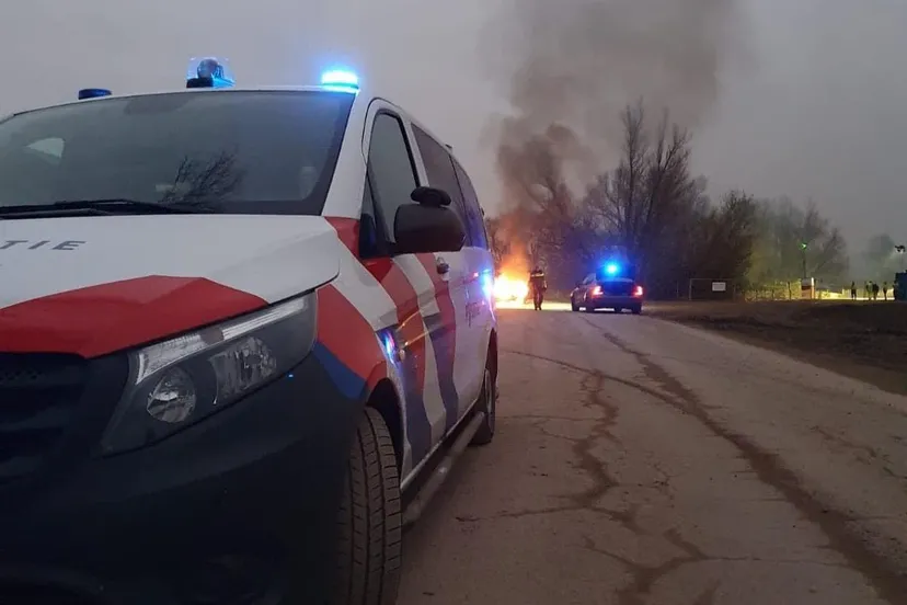 politie achtervolging inbraak middelharnis