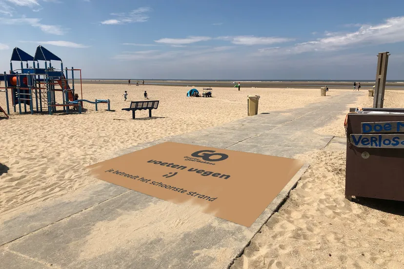 schoonste strandmat foto eilandmarketing