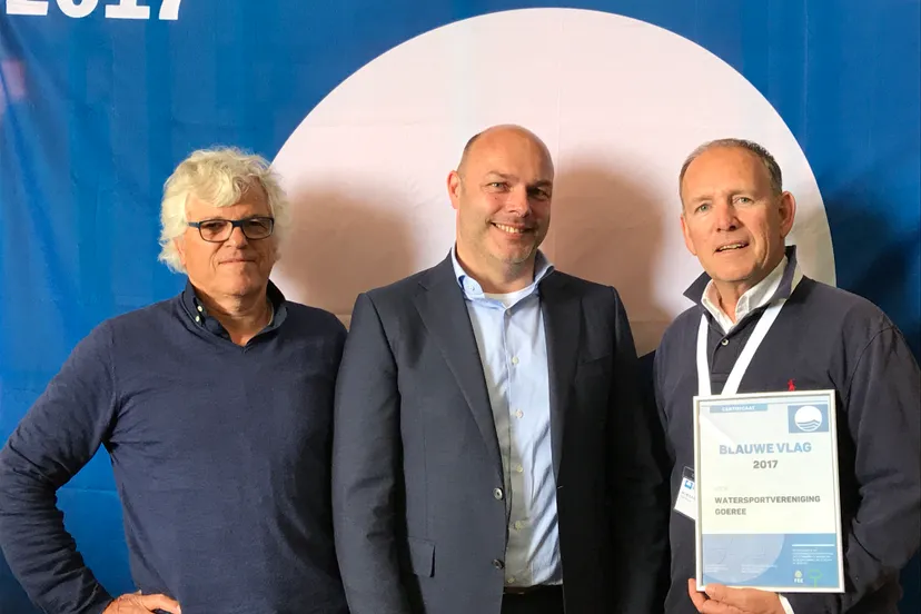 uitreiking blauwe vlag 2017