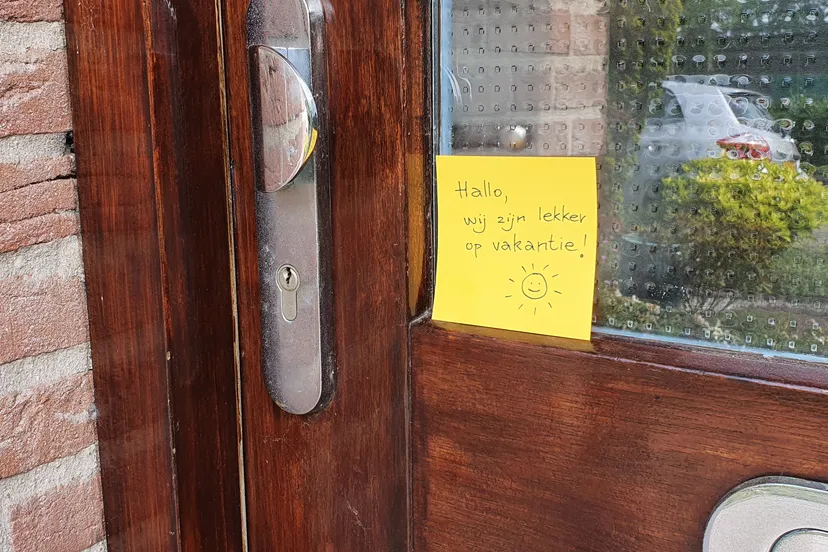 vakantie inbrekers