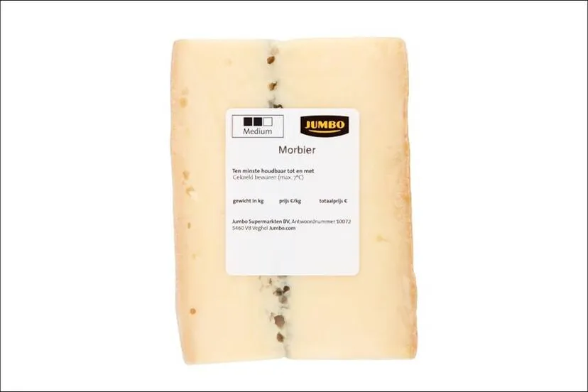 veiligheidswaarschuwing morbier kaas