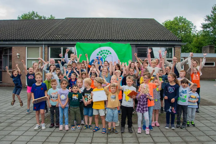 zesde groene vlag achtsprong