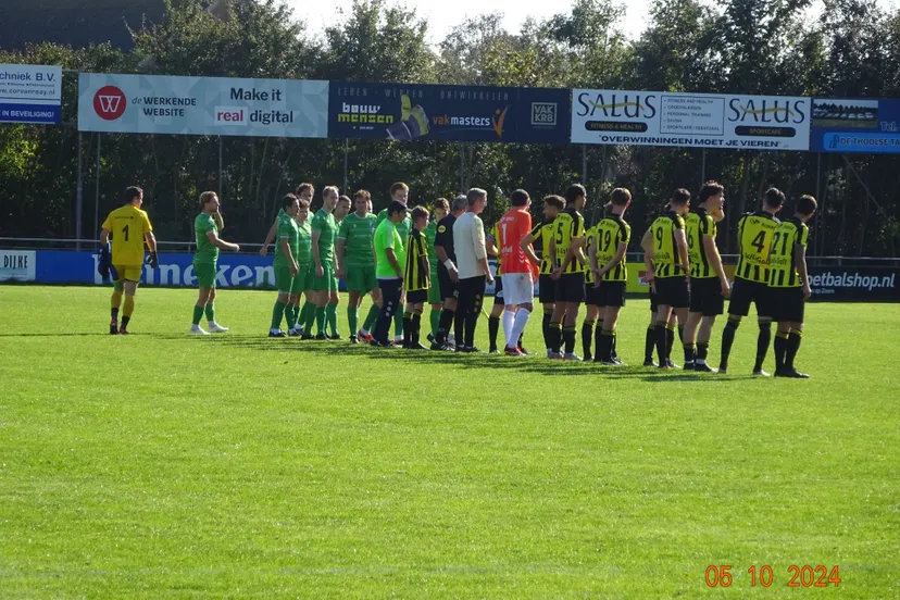 dbgc tegen tholense boys