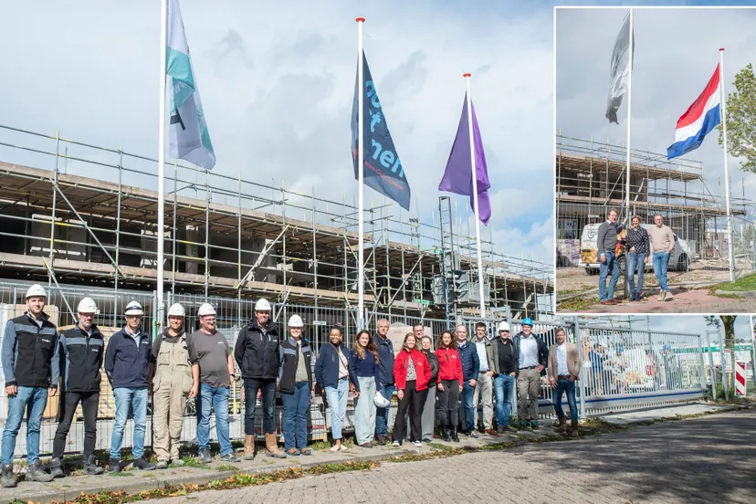 hoogste punt bouw appartementen eisenhowerlaan oude tonge