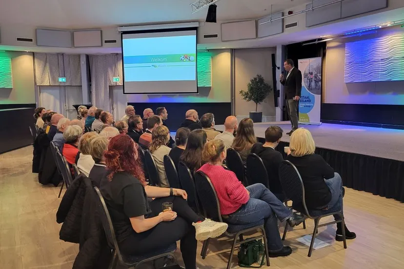 bijeenkomst sportverenigingen prieel staver