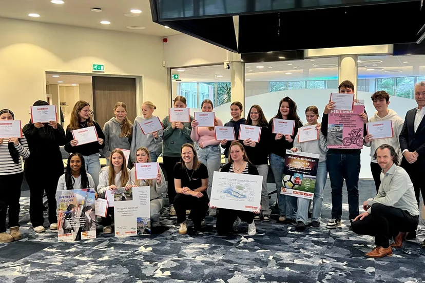 leerlingen rgo beroepscampus in het rondeel 1