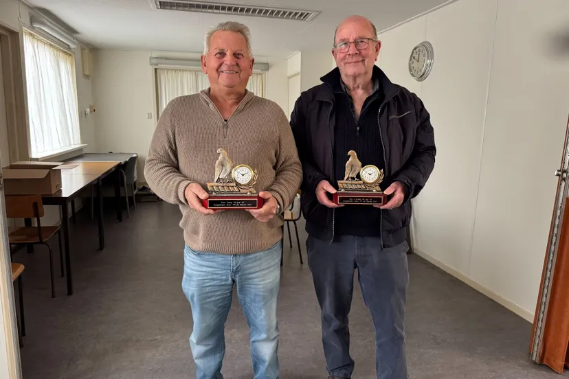 riny en kees jubilarissen pv de blauwe duif