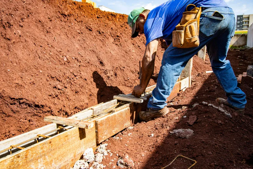 bouwvakker korte mouwen buiten