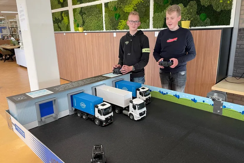 leerlingen beroepscampus transport logistiek