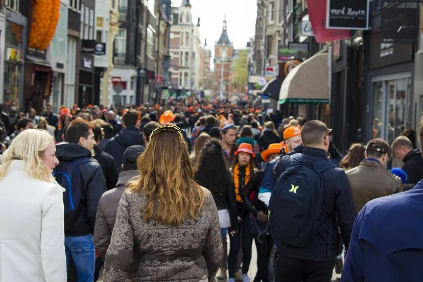 koningsdag vergistoerist