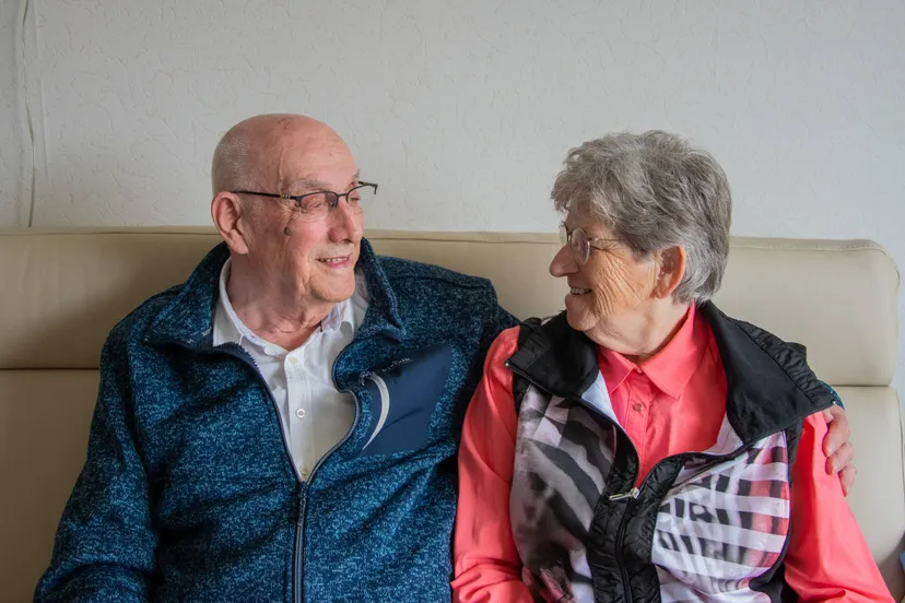 rinus en maatje van balen 60 jaar getrouwd