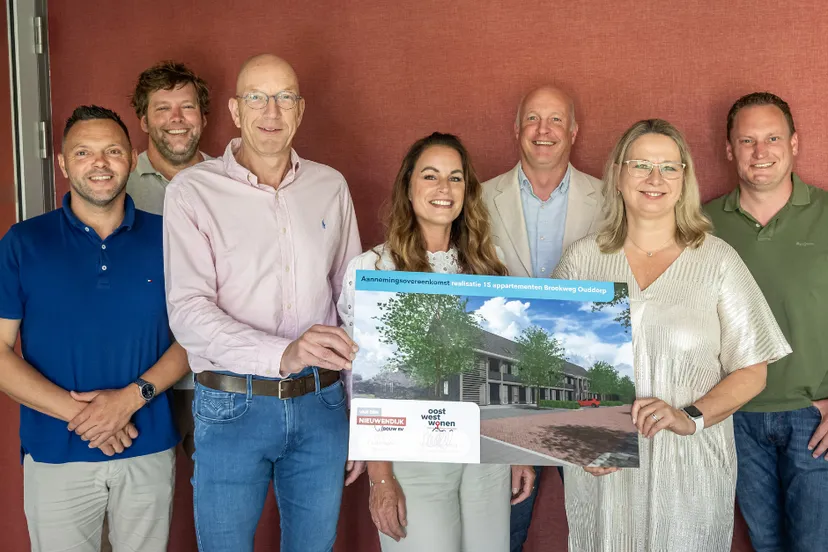 Ondertekening Broekweg Ouddorp