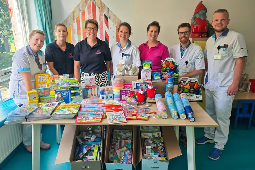 overhandiging schenking kids care