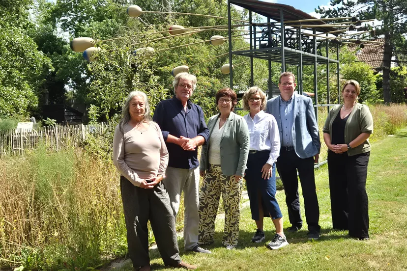 collegebezoek beeldentuin (1)