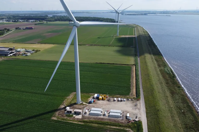 Windpark Piet de Wit windmolen ooltgensplaat