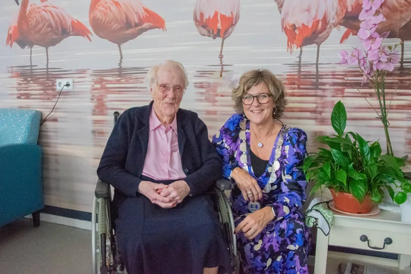 Mevrouw Jonker 100 jaar