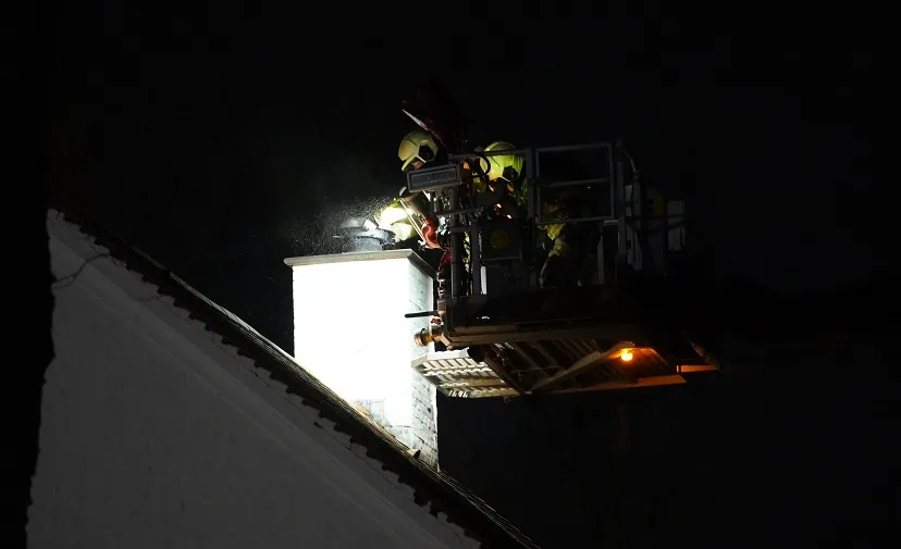 schoorsteenbrand tilburgseweg