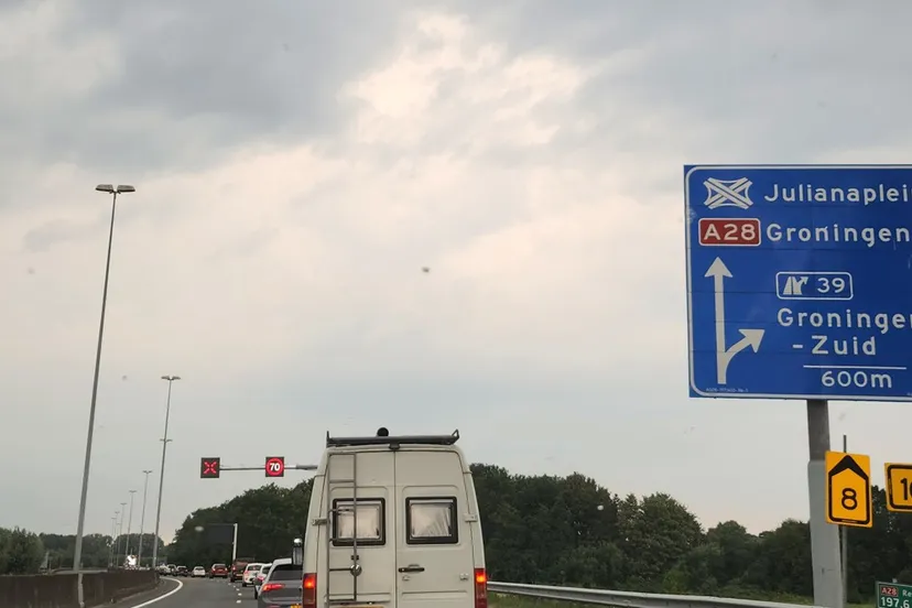 a28 groningen zuid naar julianaplein vanaf haren