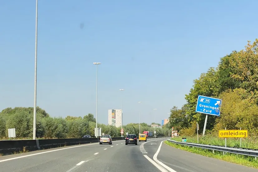 omleiding groningen zuid naar julianaplein