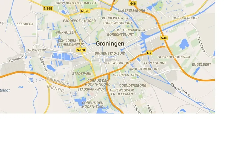 plattegrond kaartje streetview google maps