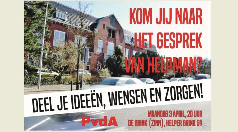 pvda helpman poster
