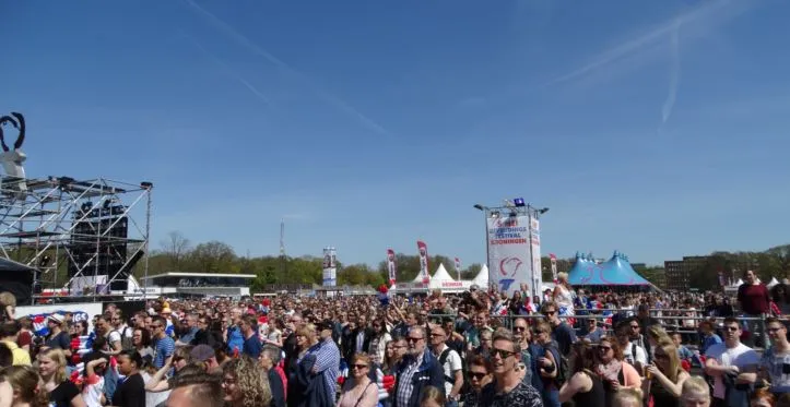 sfeerimpressie bevrijding 2016