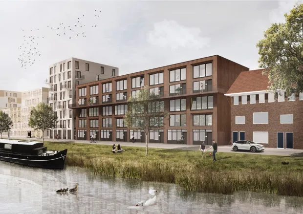 appartementencomplex superlofts aan oosterhamrikkade