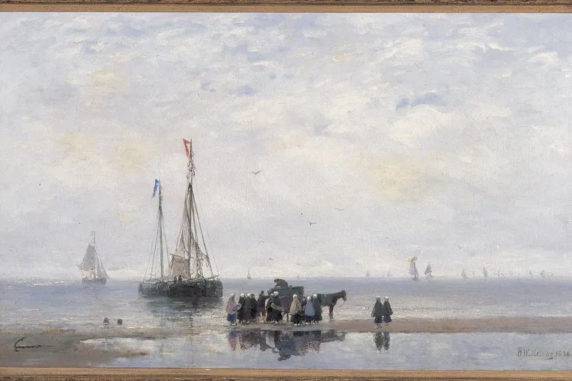 100 een morgen aan het strand hw mesdag