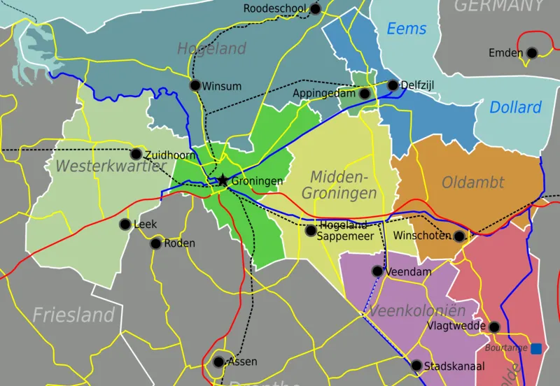 800px groningen province wikivoyage map kaart provincie groningen cc by sa 40 wauteurz