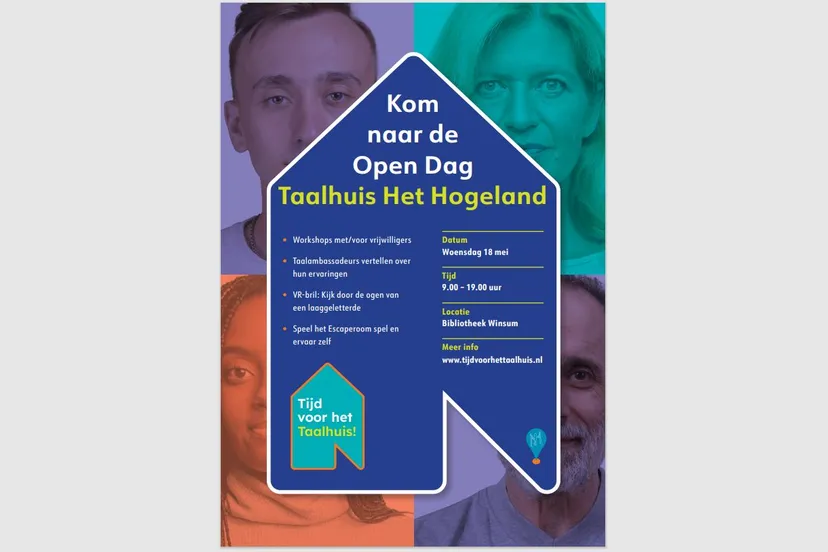 affiche taalhuis janine tuil