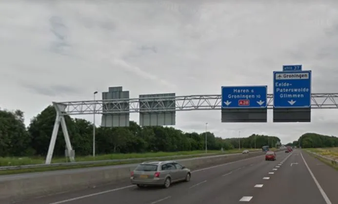 afrit 37 eelde glimmen vanaf de kant van assen1