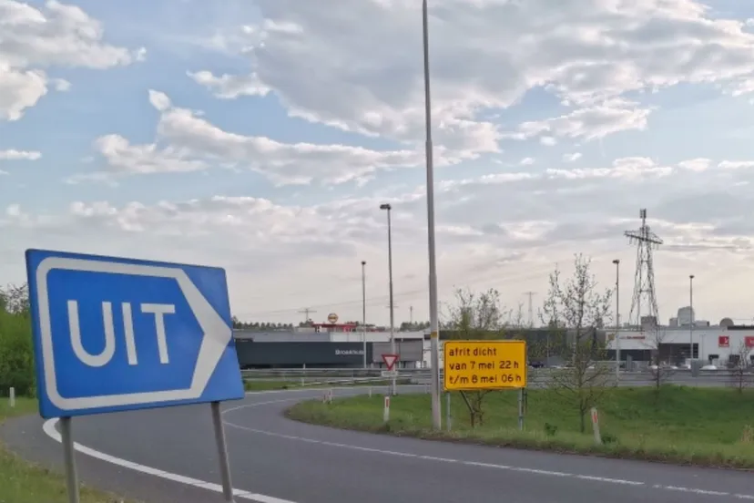 afrit richting meerstad