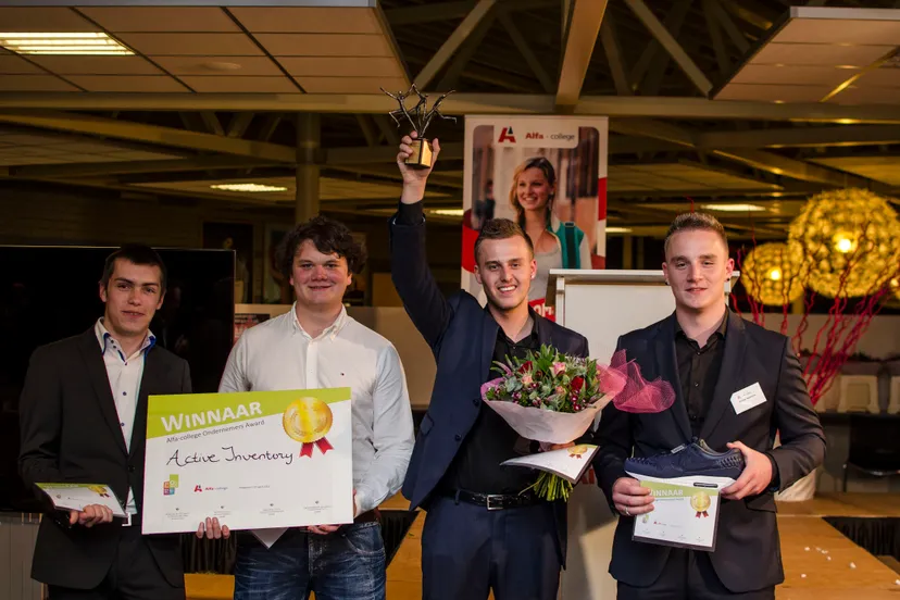 alfa college ondernemer award activeinventory