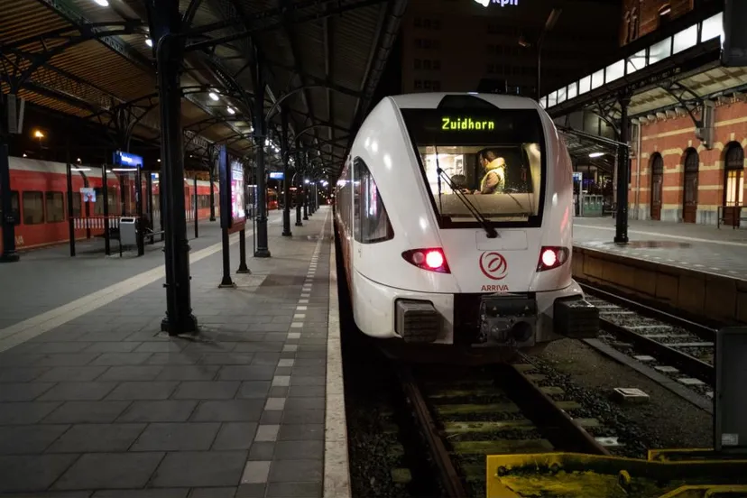 ato test arriva testtrein station groningen zuidhorn fotografie hylke knot